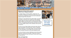 Desktop Screenshot of frenchcreekloghomes.com